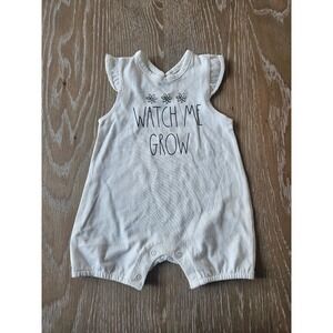 Rae dunn baby girl romper 0-3 mos‎